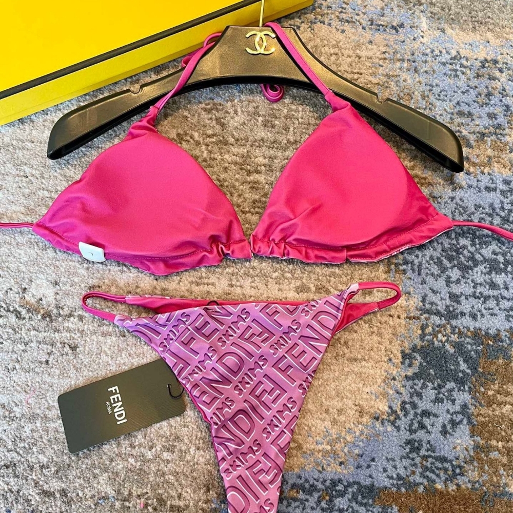 Fendi Pink Bikini Set - Picture 6 of 8